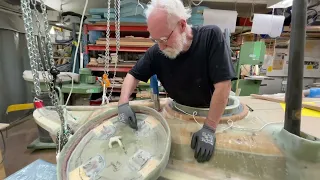 17 Aug 2023 An other way for securing the hatch  Better than planned