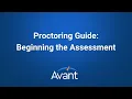 Proctoring Guide - Beginning the Assessment