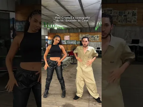 Criamos a dc para “Saudade do Carai” com @MariFernandez @Eogrelo @NatanzinhoLimaOficial  #dance