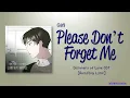 GB9 – Please Don’t Forget Me (나를 잊지 말아요) [Discovery of Love OST] [Color_Coded_Rom|Eng Lyrics]