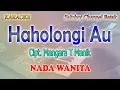 Download Lagu HAHOLONGI AU ll KARAOKE BATAK ll MANGARA T MANIK ll NADA WANITA D=DO