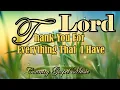 Download Lagu Thank You Lord For Everything/Lead me Lord/Country Gospel Album By Kriss Tee Hang/Lifebreathrough