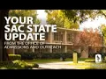 Your Sac State Update - ITE New Student Orientation Campus Tours and Housing