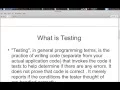 unittest with python