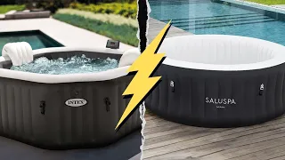 Intex PureSpa Vs SaluSpa Which Inflatable Hot Tub is Best