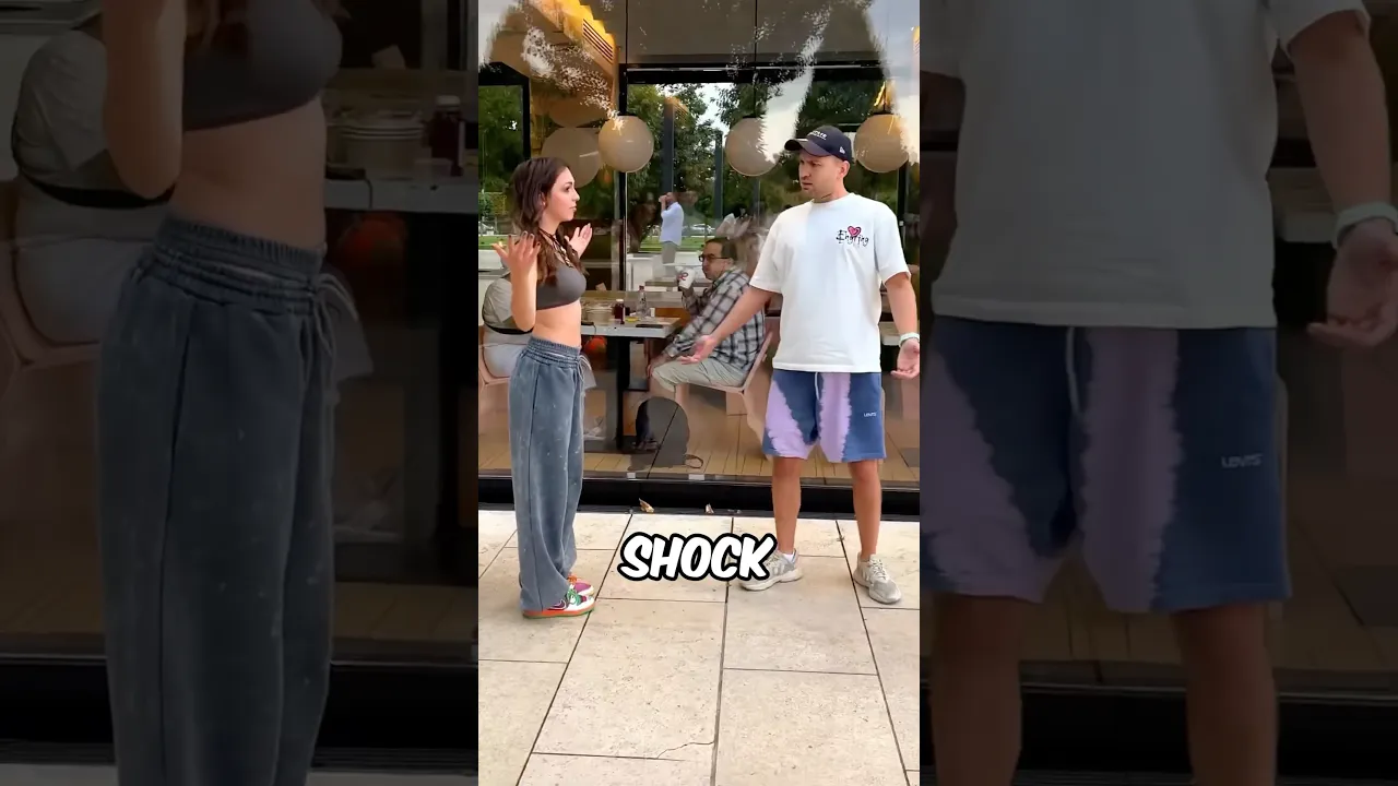 He was sweating!π₯΅