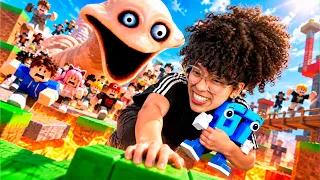 JUGANDO LOS JUEGOS MÁS VIRALES DE ROBLOX CON MIS SEGUIDORES
