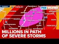 Significant Severe Weather Outbreak In South Threatens 25 Million