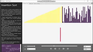 Insertion Sort Visualization