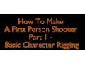How To Make A First Person Shooter In Blender - Part 1 python