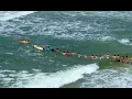 Dramatic rip current rescue - Florida s Panama City Beach