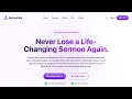 SermonlyAI - AI Sermon Transcription App Demo