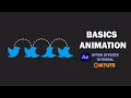 Basics Animation Twitter Bird Fly - After Effects Tutorial