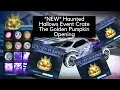 The NEW Rocket League Golden Pumpkin Crate Haunted Hallows Event
