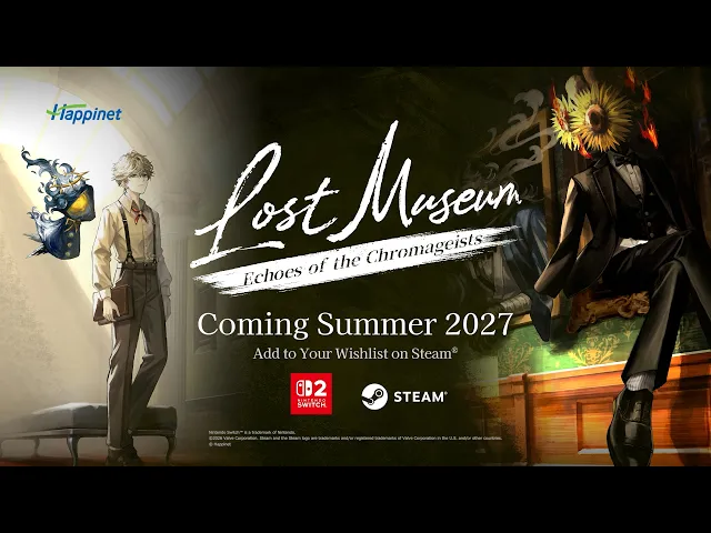 『Lost Museum -Echoes of the Chromageists-』Teaser PV【Happinet Indie Collection】