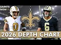 New Orleans Saints Depth Chart 2026 Full Breakdown Analysis After The NFL Draft UDFA Signings