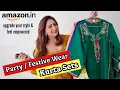 Amazon Festive Wear Kurta Sets Haul Stylist Recommendation