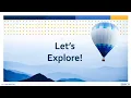 Explora Overview