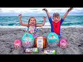 Download Lagu Diana Roma and Daddy trip to Beach Adventure