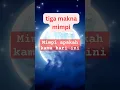 Lagu 3 makna mimpi yang mungkin harus diketahui