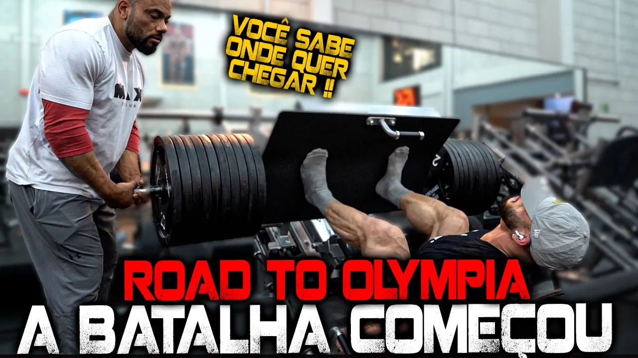 RAMON DINO ROAD TO OLYMPIA - A BATALHA COMEÇOU !!!