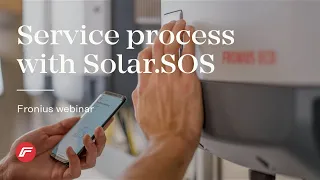 Webinar Solar SOS For A Smooth Service Process 