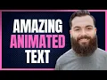 SVG Text Stroke Animation HTML CSS Animejs