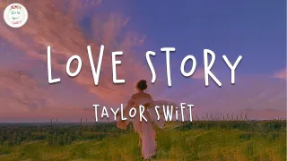 Download Taylor Swift - Love Story (Lyric Video) | Marry me Juliet you'll never have to be alone MP3