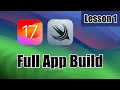 SwiftData Relationships NavigationStack Build a Full SwiftData App Lesson 1
