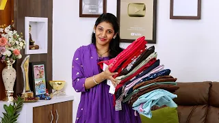 దసరా దీపావళి కోసం Festive Wear Collection🤩 New Festival Dresses Collection👌 Dresses Haul With Price👍