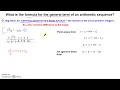 8-2 Arithmetic sequence as linear function