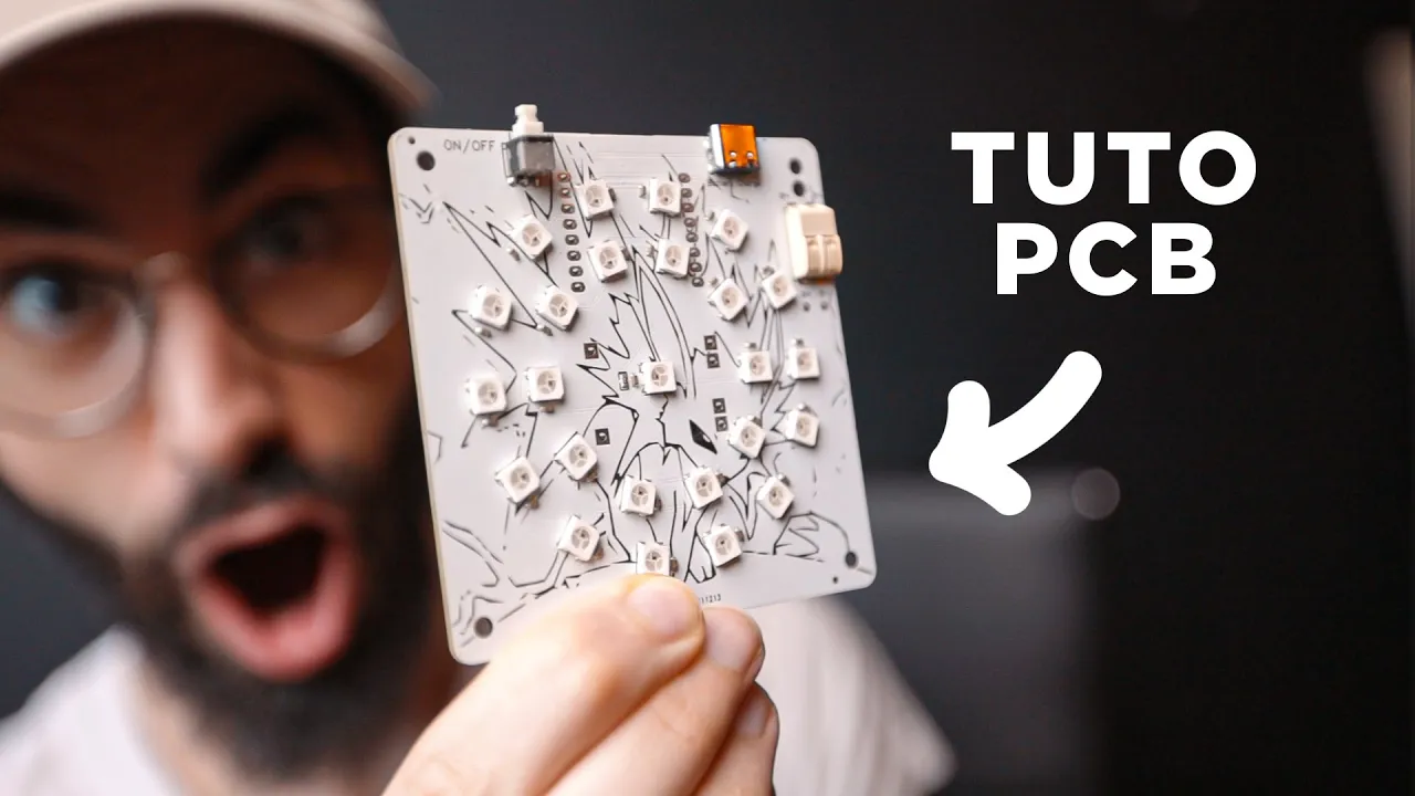 Concevoir des PCB pour PROFESSIONNALISER vos projets !! (Tuto EasyEDA)