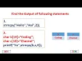 String functions strlwr strupr strcpy strncpy strtok CS3251-Programming in C Tamil 26