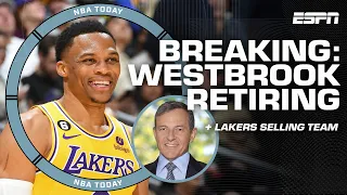 BREAKING Russell Westbrook retiring Lakers being sold to Josh Kushner Bob Iger NBA Today