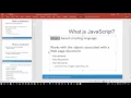 Web Programming 1 - Chapter 14 Lecture