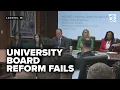 Effort to change how Michigan university board members are chosen fails