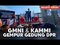 Download Lagu 2 KEKUATAN BESAR ‼️ Mahasiswa GMNI \u0026 KAMMI Gempur Gedung DPR
