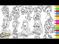 Shopkins Shoppies Dolls Coloring Book Pages Macy Macaron Jessicake Rainbow Kate