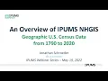 An Overview of IPUMS NHGIS