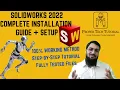 SolidWorks 2022 Installation Guide Step-by-Step Tutorial ProperTechTutorial Arslan