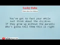 Lucky Dube   Think about the Children lyrics video 16
