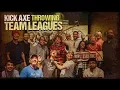 Kick Axe Throwing Team Leagues