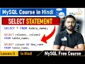 MySQL Part-5 MSySQL Tutorial MySQL Tutorial for Beginners MySQL SELECT