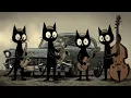 Download Lagu Black Cats PERFECT Jazz Groove: Deep Bass Flow for Work \u0026 Productivity