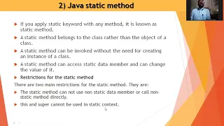 Static Methods and Constructors in Java