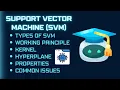 Lecture 2 6 Support Vector Machine SVM Complete Explanation Types Kernels Hyperplane
