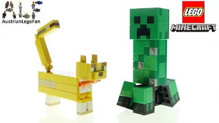 LEGO Minecraft 21156 BigFig Creeper and Ocelot - Lego Speed Build Review