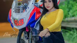 Download Modifikasi ninja jari-jari model cewek cantik || DJ aku ora mundur (tepung kanji) MP3