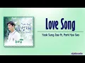 Download Lagu Yook Sung Jae ft. Park Hye Soo – Love Song [Who Are You School 2015 OST Part 8] [Rom|Eng Lyric]