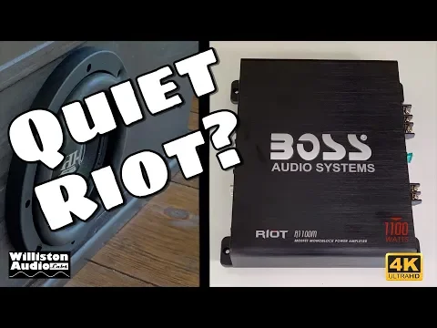 Download MP3 Best Selling Car Audio Amplifier on Amazon (2019)? Boss Riot 1100M Monoblock [4K]